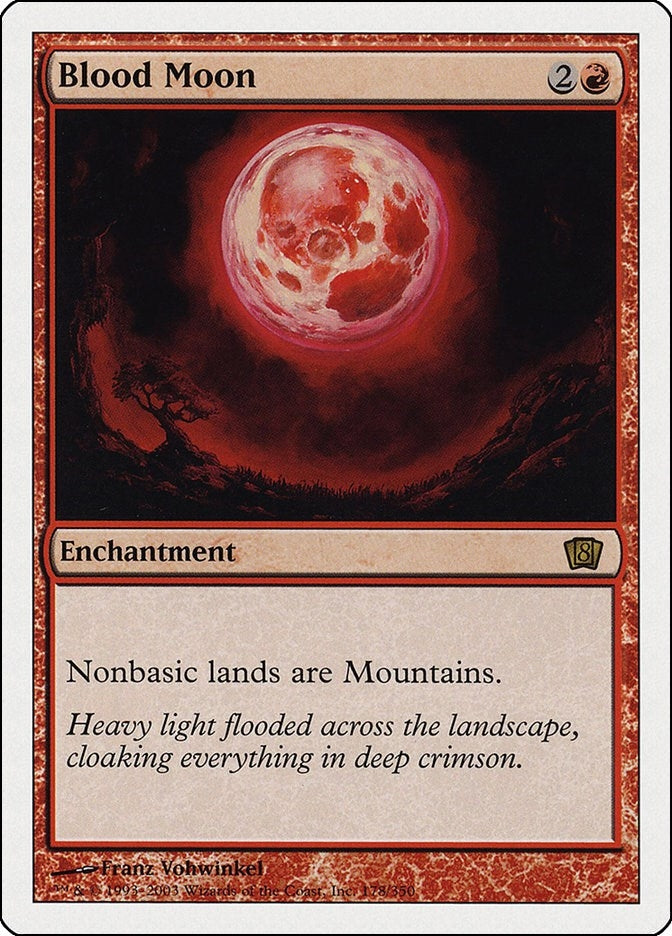 Image for Blood Moon (8th Edition) (178) - Magic: The Gathering