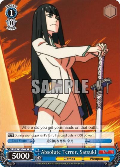 Image for Absolute Terror, Satsuki (TD) (KILL la KILL) (KLK/S27-TE11 TD) - Weiss Schwarz