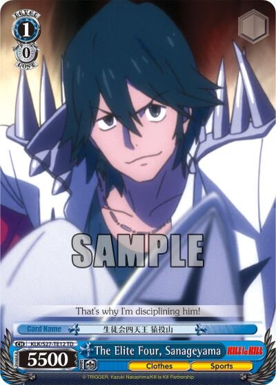 Image for The Elite Four, Sanageyama (TD) (KILL la KILL) (KLK/S27-TE12 TD) - Weiss Schwarz