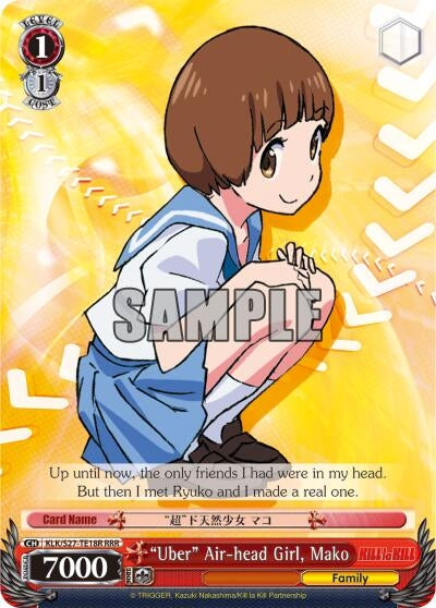 Image for "Uber" Air-head Girl, Mako (RRR) (KILL la KILL) (KLK/S27-TE18R RRR) - Weiss Schwarz