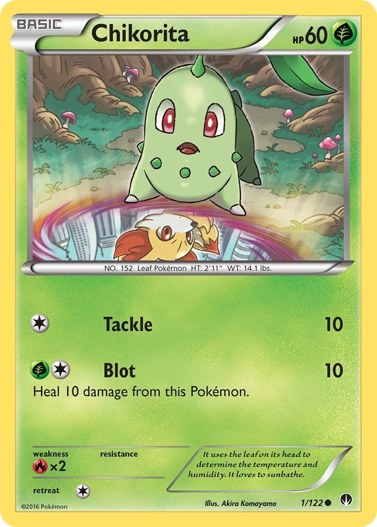 Image for Chikorita (XY - BREAKpoint) (1/122) - Pokemon