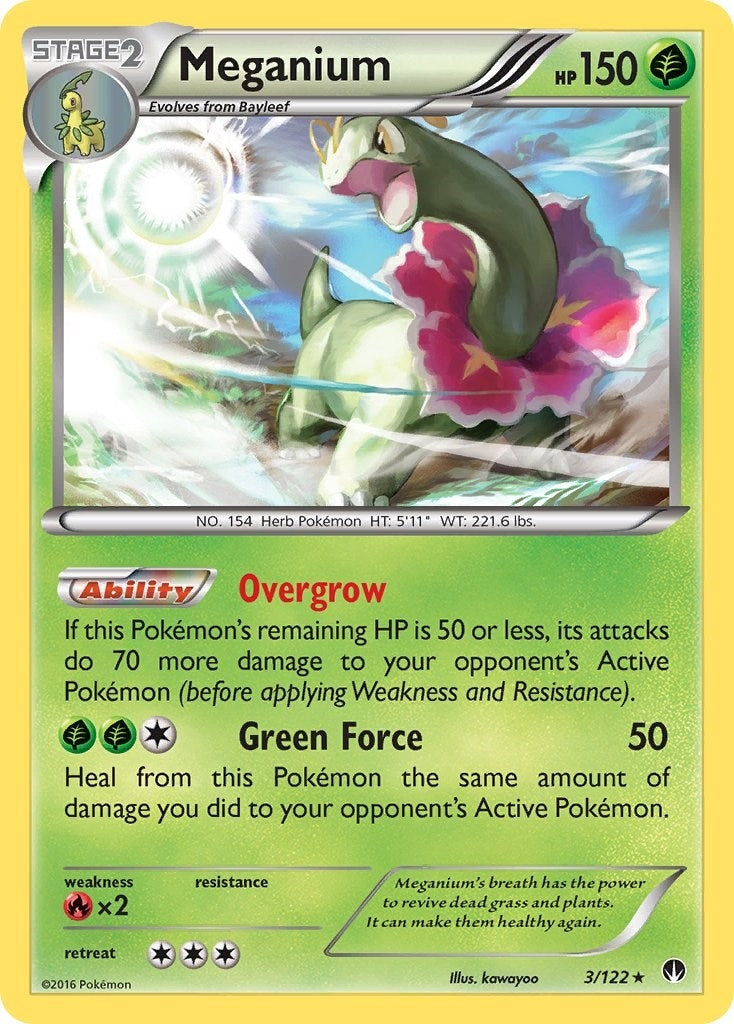 Image for Meganium (XY - BREAKpoint) (3/122) - Pokemon