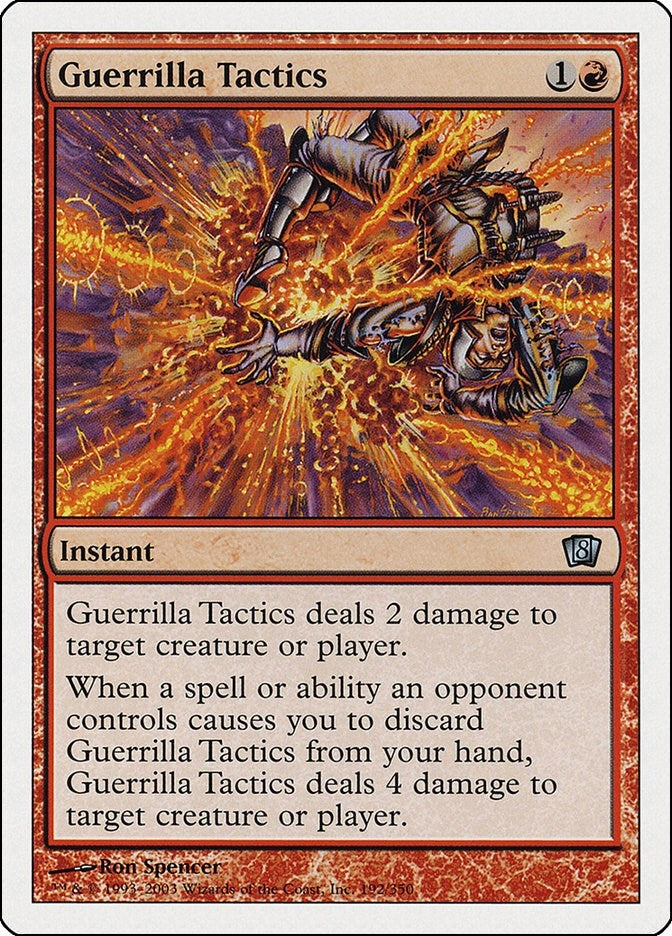 Image for Guerrilla Tactics (8th Edition) (192) - Magic: The Gathering