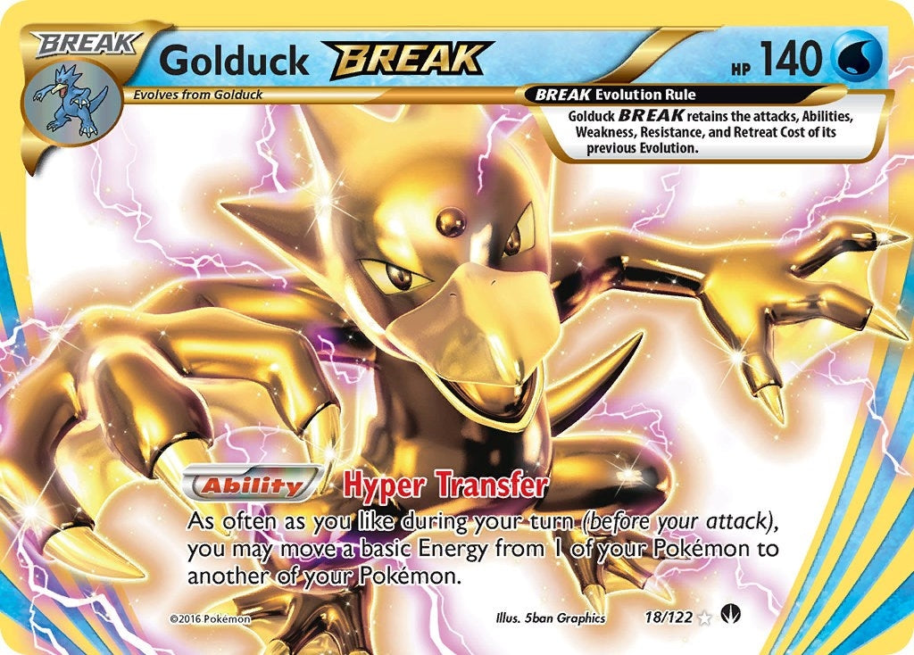 Image for Golduck BREAK (XY - BREAKpoint) (18/122) - Pokemon