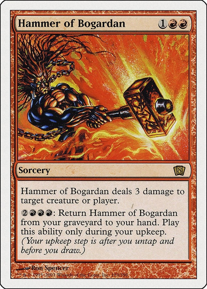 Image for Hammer of Bogardan (8th Edition) (193) - Magic: The Gathering