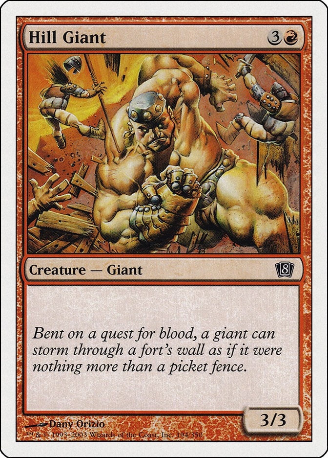 Image for Hill Giant (8th Edition) (194) - Magic: The Gathering