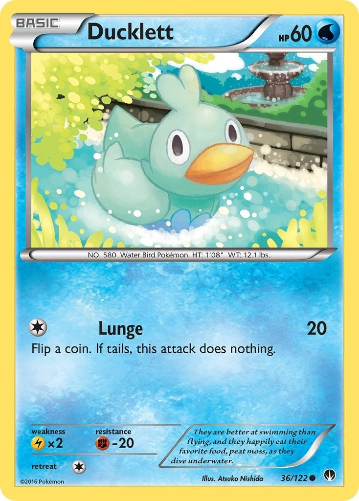 Image for Ducklett (XY - BREAKpoint) (36/122) - Pokemon