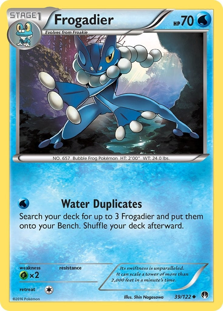 Image for Frogadier (XY - BREAKpoint) (39/122) - Pokemon