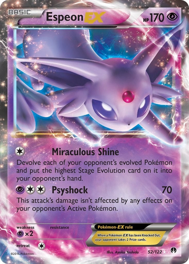 Image for Espeon EX (XY - BREAKpoint) (52/122) - Pokemon