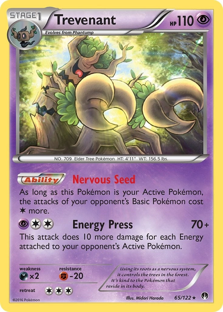Image for Trevenant (XY - BREAKpoint) (65/122) - Pokemon