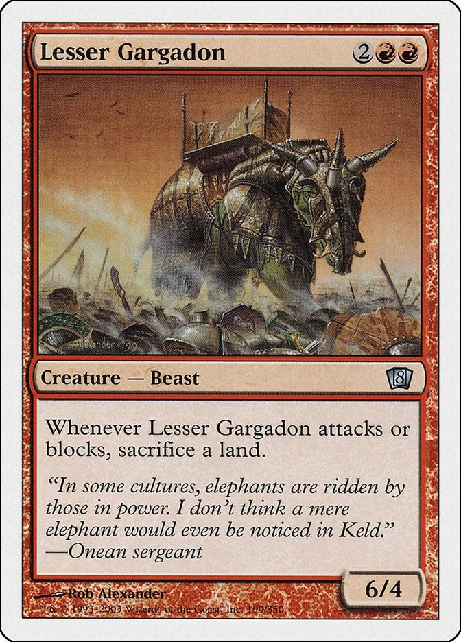 Image for Lesser Gargadon (8th Edition) (199) - Magic: The Gathering