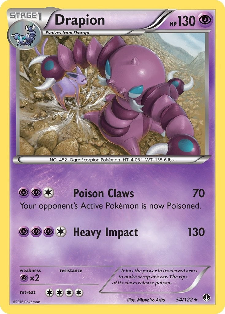 Image for Drapion (XY - BREAKpoint) (54/122) - Pokemon