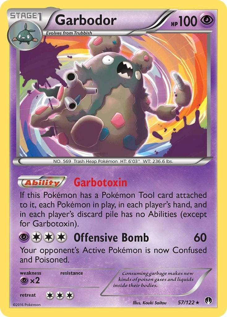 Image for Garbodor (XY - BREAKpoint) (57/122) - Pokemon