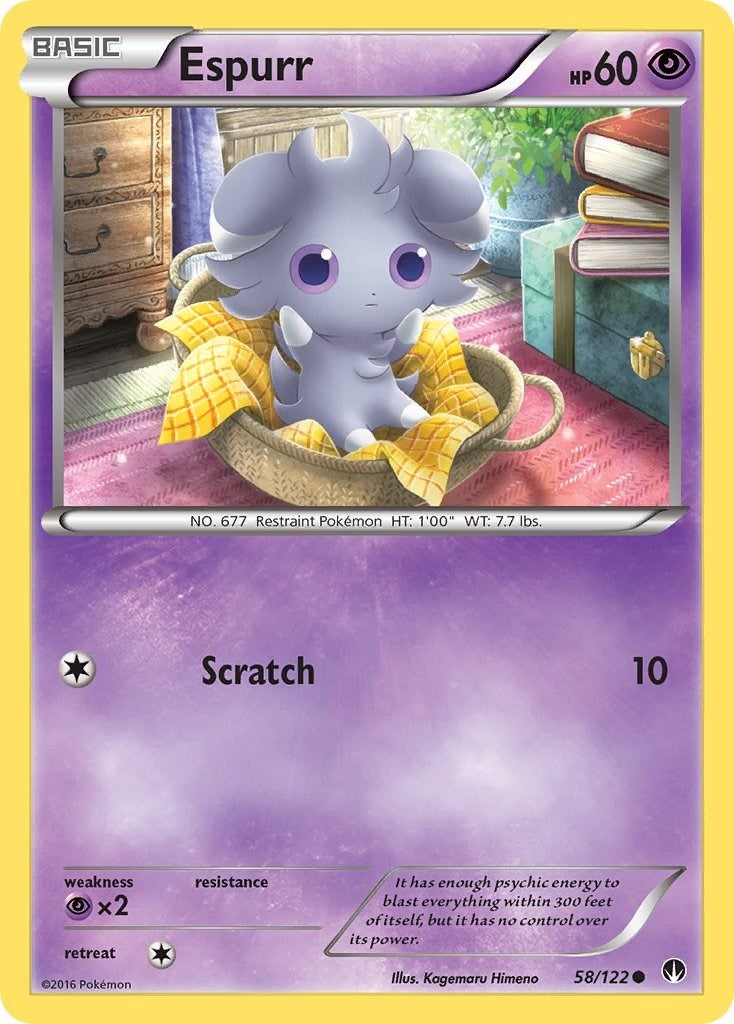 Image for Espurr (XY - BREAKpoint) (58/122) - Pokemon