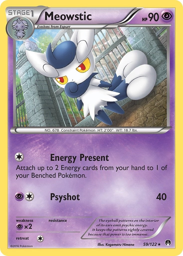 Image for Meowstic (XY - BREAKpoint) (59/122) - Pokemon