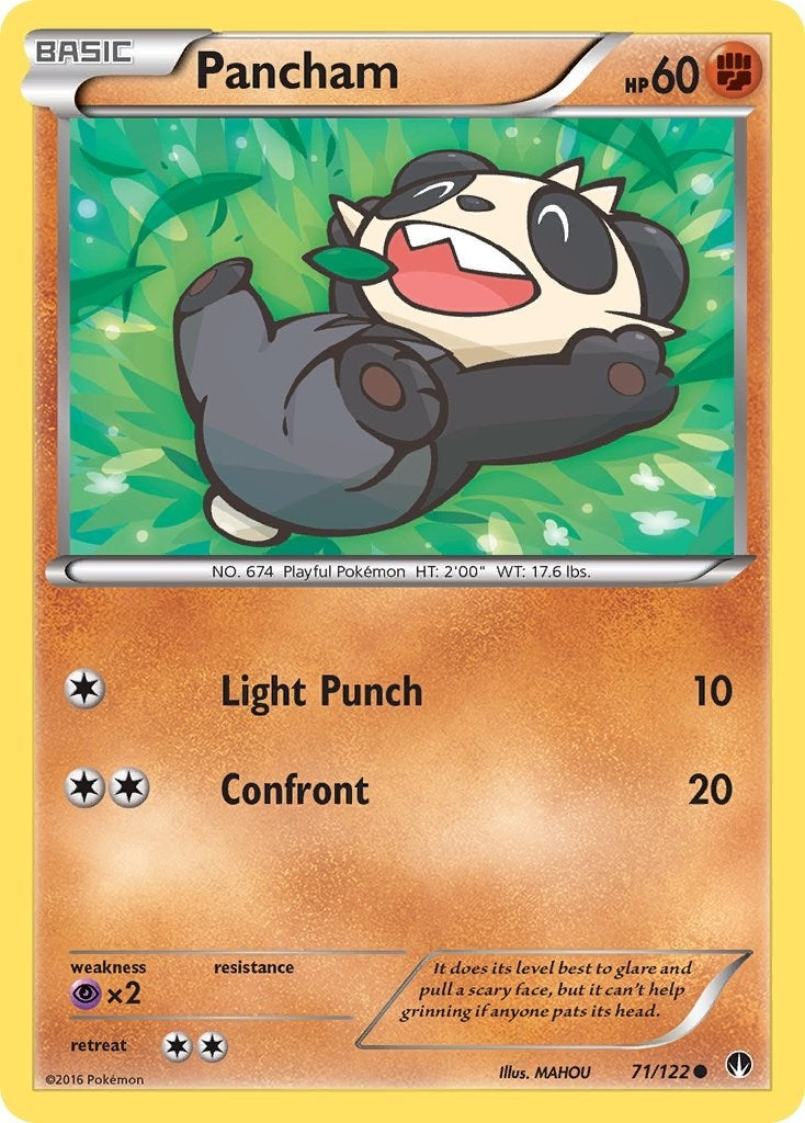 Image for Pancham (XY - BREAKpoint) (71/122) - Pokemon