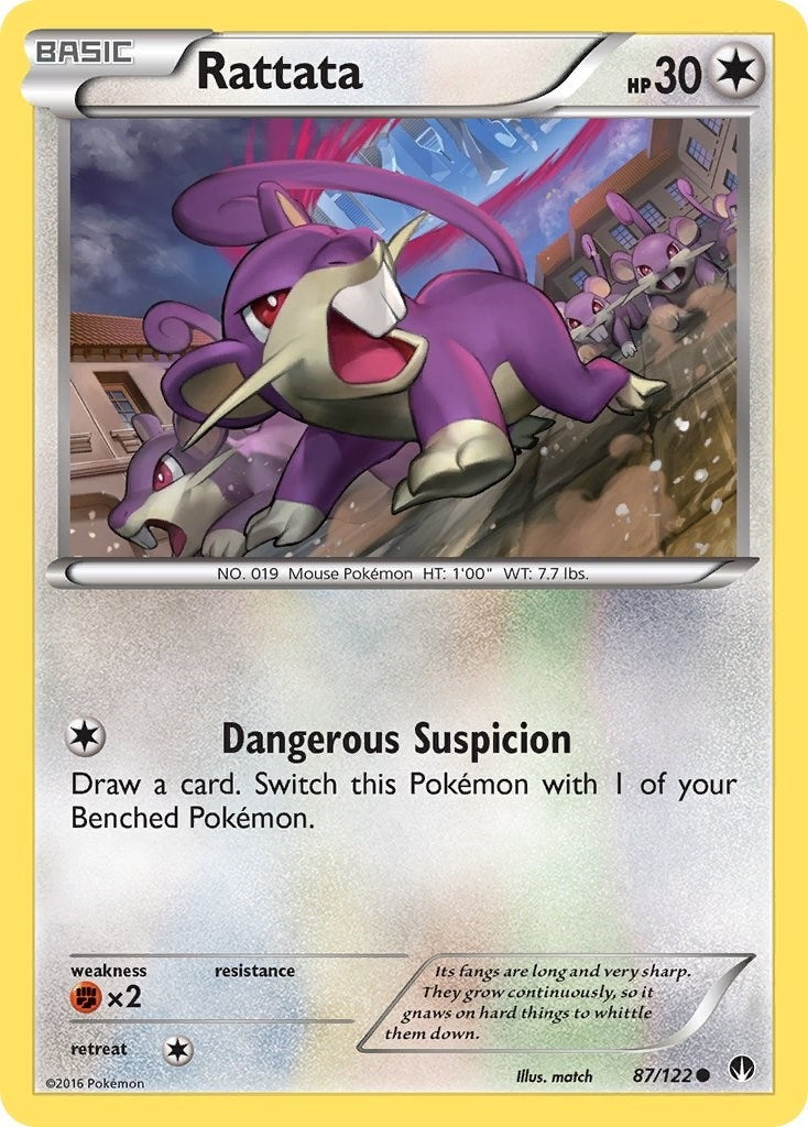 Image for Rattata (XY - BREAKpoint) (87/122) - Pokemon