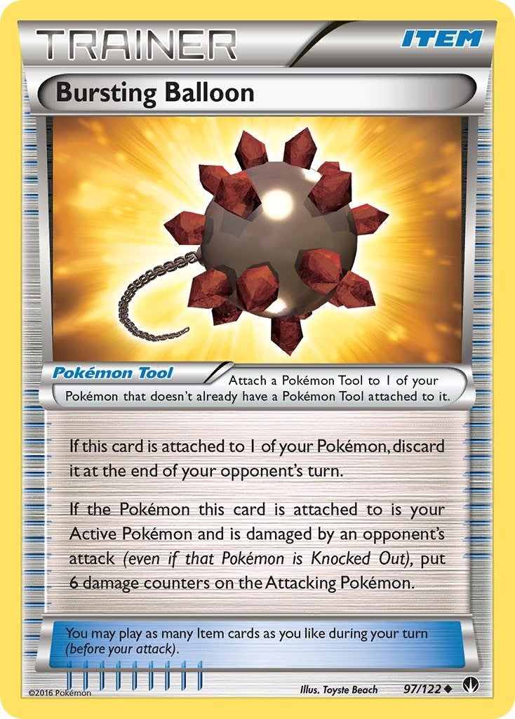 Image for Bursting Balloon (XY - BREAKpoint) (97/122) - Pokemon