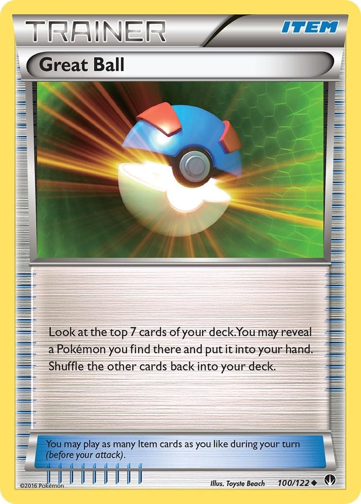 Image for Great Ball (XY - BREAKpoint) (100/122) - Pokemon