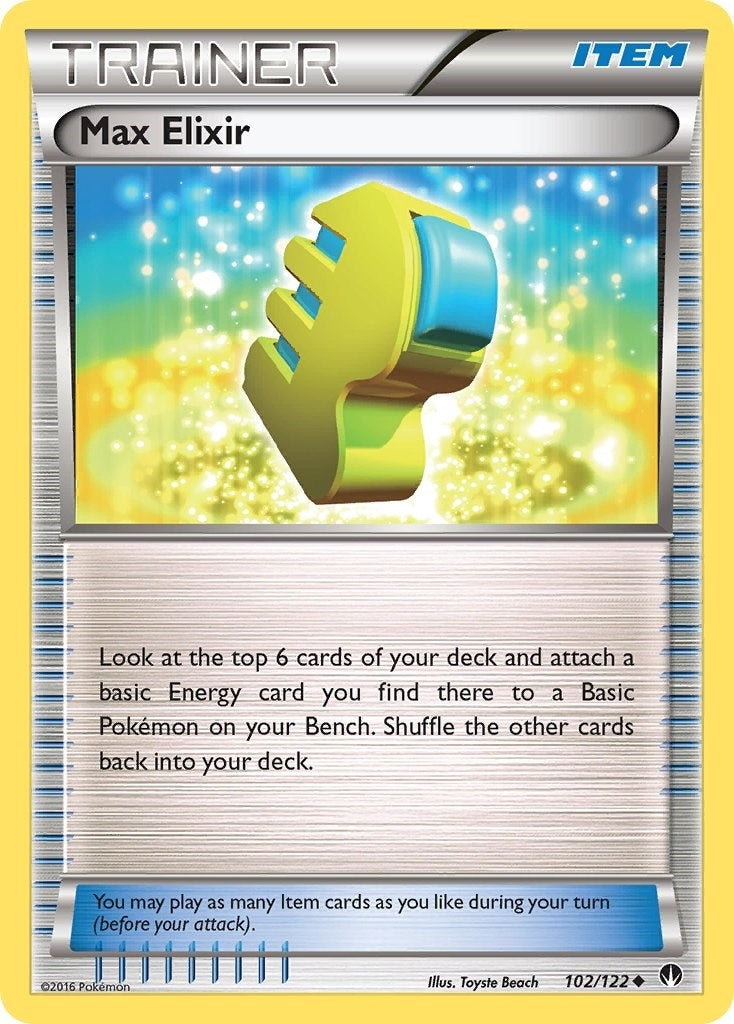 Image for Max Elixir (XY - BREAKpoint) (102/122) - Pokemon