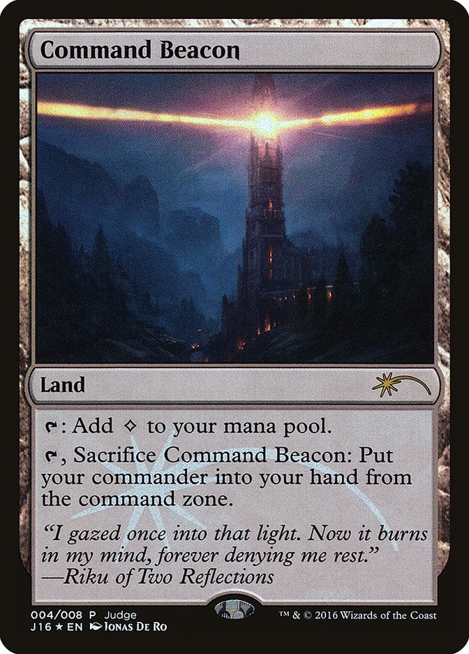 Image for Command Beacon (Judge Promos) (4) - Magic: The Gathering