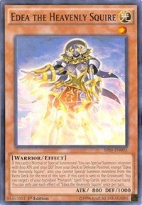 Image for Edea the Heavenly Squire (Structure Deck: Emperor of Darkness) (SR01-EN003) - YuGiOh