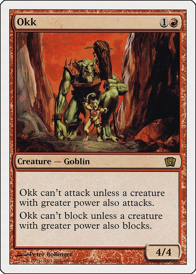 Image for Okk (8th Edition) (206) - Magic: The Gathering