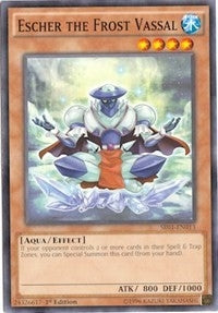 Image for Escher the Frost Vassal (Structure Deck: Emperor of Darkness) (SR01-EN013) - YuGiOh