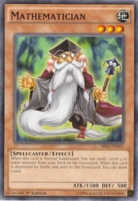 Image for Mathematician (Structure Deck: Emperor of Darkness) (SR01-EN019) - YuGiOh