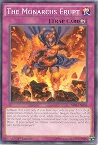 Image for The Monarchs Erupt (Structure Deck: Emperor of Darkness) (SR01-EN038) - YuGiOh