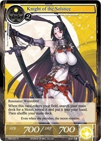 Image for Knight of the Solstice (The Moonlit Savior) (TMS-007) - Force of Will