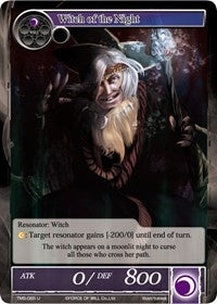 Image for Witch of the Night (The Moonlit Savior) (TMS-085) - Force of Will