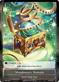 Image for Moonbreeze's Memoria (The Moonlit Savior) (TMS-099) - Force of Will