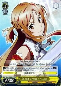 Image for "Lead Group" Asuna (Sword Art Online) (SAO/S20-E101 TD) - Weiss Schwarz