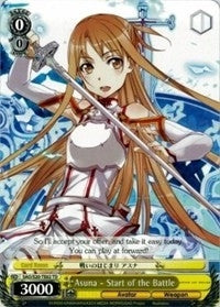 Image for Asuna - Start of the Battle (TD) (Sword Art Online) (SAO/S20-TE02 TD) - Weiss Schwarz