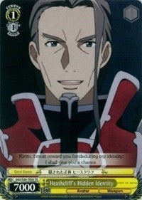 Image for Heathcliff's Hidden Identity (TD) (Sword Art Online) (SAO/S20-TE03 TD) - Weiss Schwarz