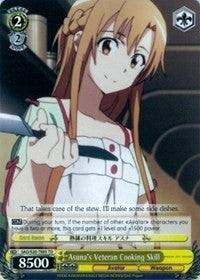 Image for Asuna's Veteran Cooking Skill (TD) (Sword Art Online) (SAO/S20-TE05 TD) - Weiss Schwarz