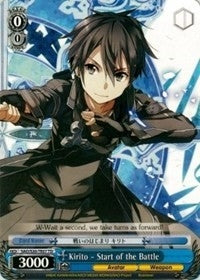Image for Kirito - Start of the Battle (TD) (Sword Art Online) (SAO/S20-TE07 TD) - Weiss Schwarz