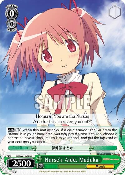 Image for Nurse's Aide, Madoka (TD) (Puella Magi Madoka Magica) (MM/W17-TE02 TD) - Weiss Schwarz