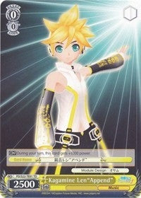 Image for Kagamine Len"Append" (TD) (Hatsune Miku -Project DIVA- f) (PD/S22-TE01 TD) - Weiss Schwarz