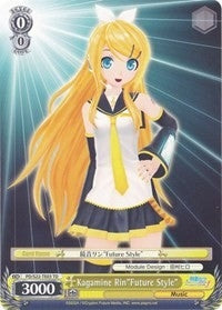 Image for Kagamine Rin"Future Style" (TD) (Hatsune Miku -Project DIVA- f) (PD/S22-TE03 TD) - Weiss Schwarz