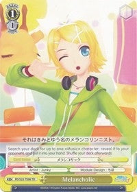 Image for Melancholic (TD) (Hatsune Miku -Project DIVA- f) (PD/S22-TE06 TD) - Weiss Schwarz