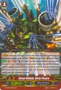 Image for Great Villain, Dirty Picaro (G-TCB01: The RECKLESS RAMPAGE) (G-TCB01/003EN) - Cardfight Vanguard