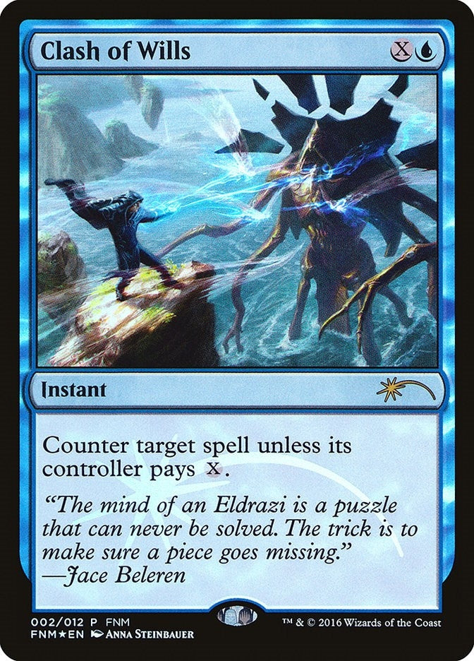 Image for Clash of Wills (FNM Promos) (2) - Magic: The Gathering