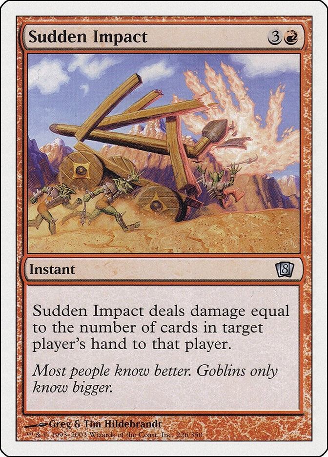 Image for Sudden Impact (8th Edition) (226) - Magic: The Gathering