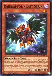 Image for Raidraptor - Last Strix (Wing Raiders) (WIRA-EN015) - YuGiOh