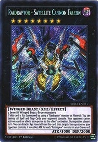 Image for Raidraptor - Satellite Cannon Falcon (Wing Raiders) (WIRA-EN024) - YuGiOh