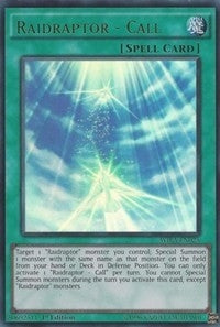 Image for Raidraptor - Call (Wing Raiders) (WIRA-EN025) - YuGiOh