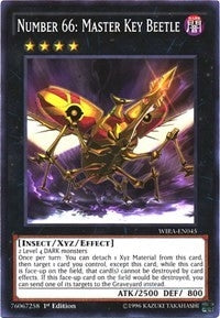 Image for Number 66: Master Key Beetle (Wing Raiders) (WIRA-EN045) - YuGiOh