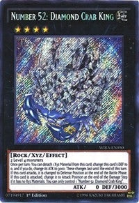 Image for Number 52: Diamond Crab King (Wing Raiders) (WIRA-EN050) - YuGiOh